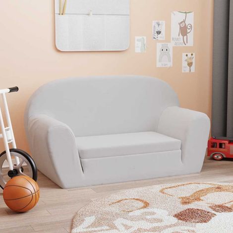 Chaise longue pliable, Fauteuil Relax, pour Jardin Balcon Camping, pour enfants Gris OIB5279E (1/5)