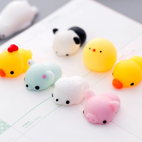 Jouet Anti-Stress Panda Souple en PVC - Détente Bureau et Maison, Cadeau Fête (1/5)