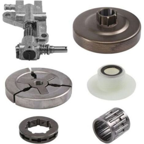 Tambour de Roue DentéE D'Embrayage pour Chinois 4500 5200 5800 45Cc 52Cc 58Cc Kit Roulement Pompe à
