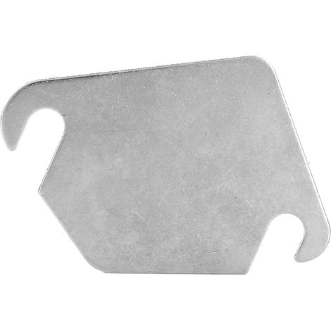 Lot de 2 Plaquettes d'Obstruction EGR en Acier Inoxydable pour Ford Fiesta 1.4 1.6, Joint d'Étanchéité Sans Trou, Accessoire Moteur (1/3)