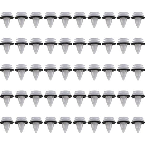 50pcs Voiture Intérieur Porte Panneau Clips Garniture Attaches en Plastique 51418224768 51410407984 Pièces Raccords Porte Cartes (1/5)