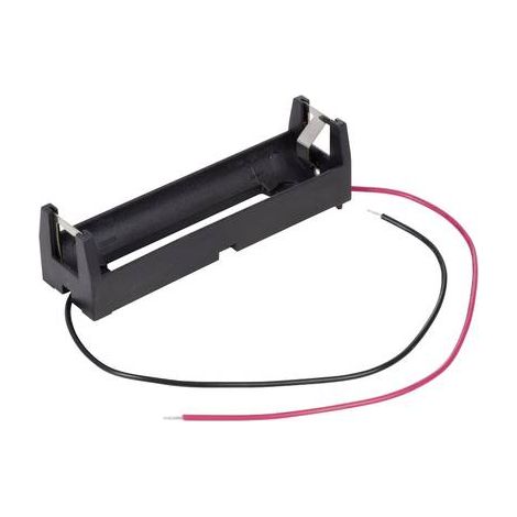 Velleman BH18650-1 Support de pile 1x 18650 raccordement par fils (1/3)