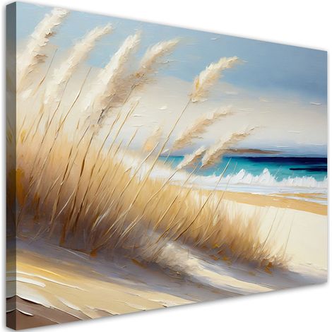 Tableau sur toile Tableau sur toile Dunes de mer 90x60 (1/5)