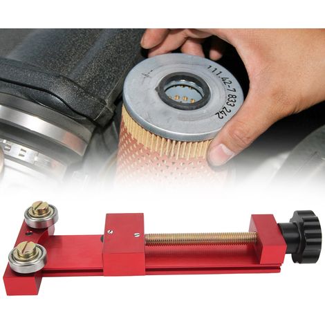 Ölfilterschneider 66490 für Filter von 1-3/4" bis 5-3/4", rot (1/5)