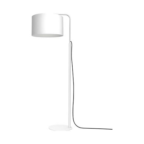Lampada da terra bianca con paralume E27 15W Arden Luminex