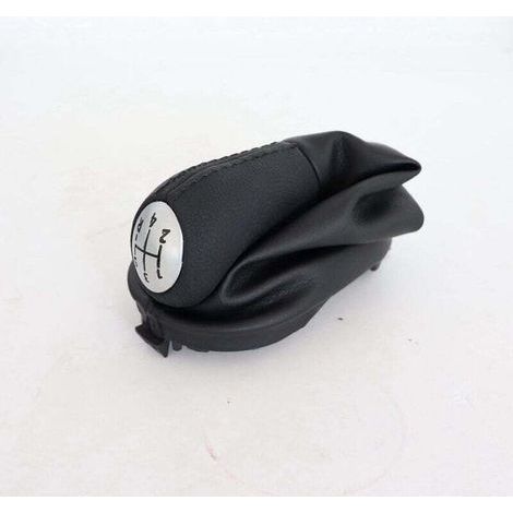 Pomello del cambio manuale a 5 marce con cuffia per Clio 2 II, Clio 3 III, Megane 2 II, Scénic 2 II, Kangoo (1/4)