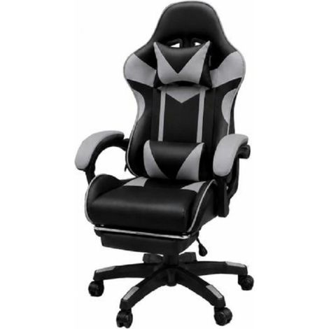 Ecoprice Sedia Gaming Similpelle ProPlayer Nero/Grigio