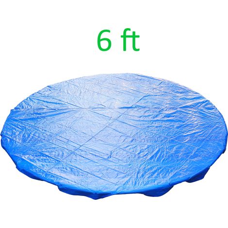 Greenbay Garden Trampoline Rain Cover Weather Protection Cover Blue 6FT
