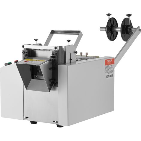 VEVOR Tagliatubi Automatico per Termorestringenti 810 x 313 x 375 mm Macchina per Taglio di Tubi per Cavi, Larghezza di Taglio 1 mm a 85 mm Lunghezza 0,1 mm a 99999,9 mm Tubi in Fibra di Vetro, Cavi