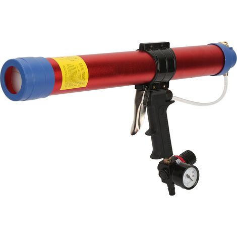 600 ml Druckluftpistole für Weichkleber mit Drehzahlmesser für architektonische Dekorationen (1/5)