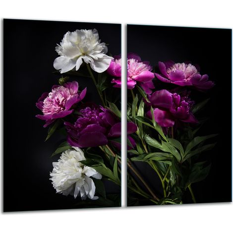 Tagliere in vetro 2x 30x52 nero (1/5)