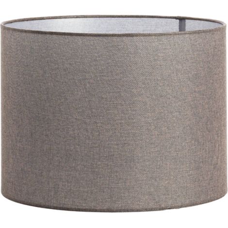 Light & Living - lampenschirm - Branfo - braun - textil - E27 -