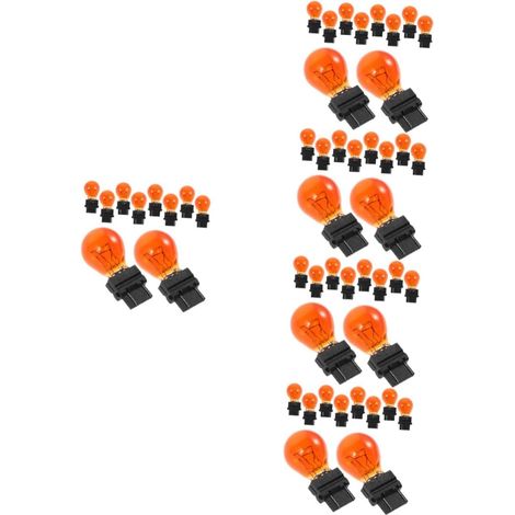 50pièces Ampoules De Feu Arrière Et Clignotants Led Pour Véhicules Américains Lampe De Et Feu De Frein Haute Efficacité Et Faible Consommation