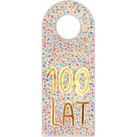 Etiqueta de la botella: 100 años de flores