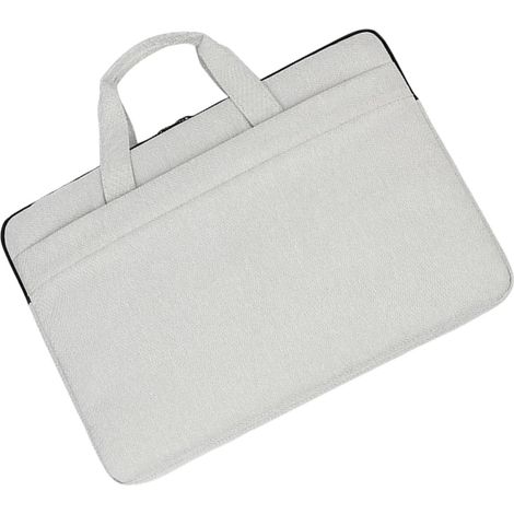 Housse de Protection Ordinateur Portable avec Doublure Polaire Pochette Résistante à Eau aux Chocs pour Femme Sacoche Main Multi-compartiments pour PC et Tablette (1/5)