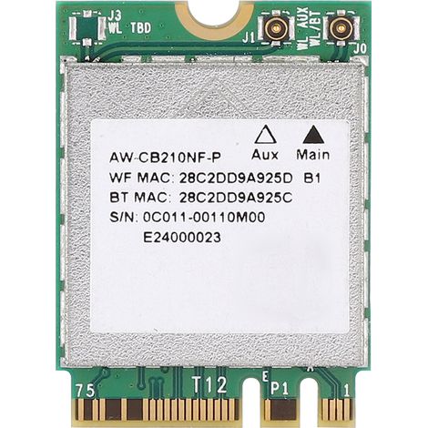 AC Dualband 2,4 GHz/5 GHz WLAN-Karte BCM94356Z mit NGFF-Schnittstelle (1/5)