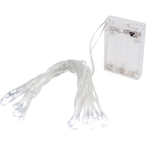 Linder Exclusiv Catena Natalizia a Batteria 20 LED Bianco Freddo (1/2)