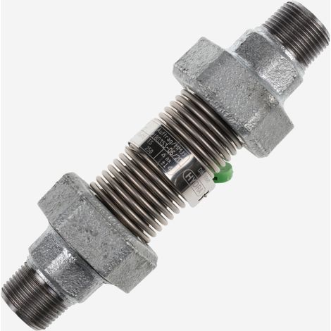 Axial-Kompensator R 3/4 PN10 Baulänge 173mm - 454354 von Weishaupt