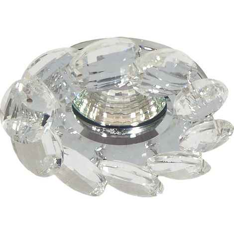 Spot encastré chromé verre MR16 50W SK-77 Candellux (1/3)