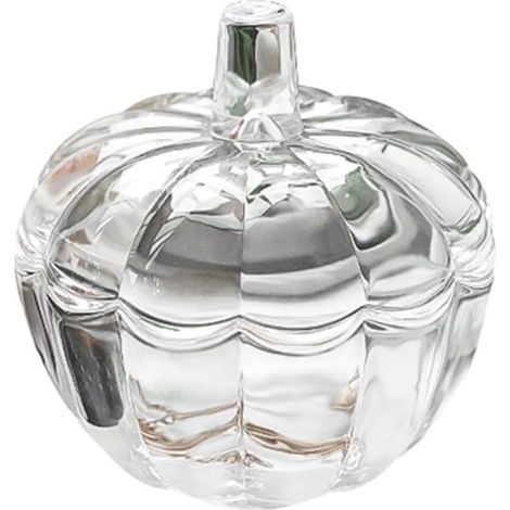 1 Bocal citrouille, verre transparent, couvercle, conservation bonbons, décoration maison, fête, mariage (1/5)