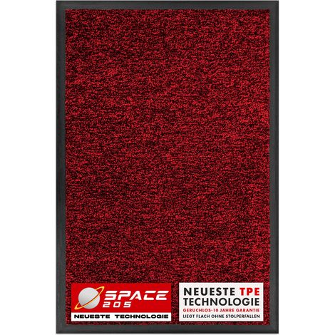 Schmutzfangmatte Space 205 Rot 60 x 90 cm