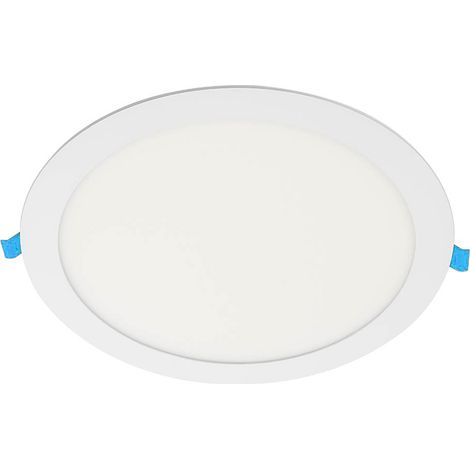Pannello led incasso rotondo slim plafoniera 3 watt cct tre colorazione di luce fredda calda naturale selezionabile (1/5)