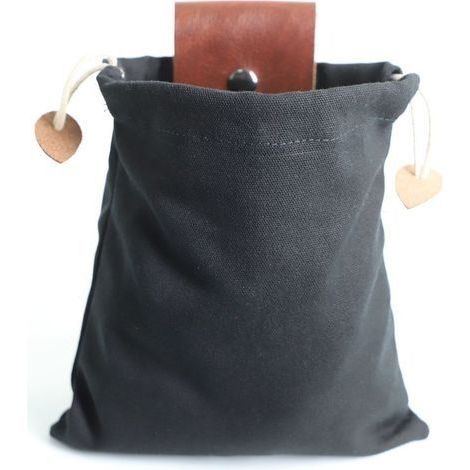 Sac de cueillette Sac de cueillette de fruits Sac de collecte lavable Sac de collecte de graines Sac de pièces Fournitures de plein air，noir (1/5)