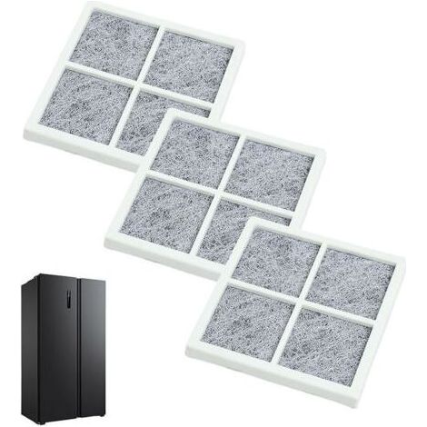 Filtre à air pour Réfrigérateur LG Pure n Fresh,3 Pcs filtres à air de rechange,LG Pure Fresh,pour Réfrigérateur/Réfrigérateur/Purificateur d'air LG LT120F,ADQ73214405,ADQ73214404,ADQ73214408 (1/4)