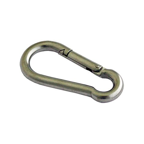 MOSQUETÓN ACERO INOX