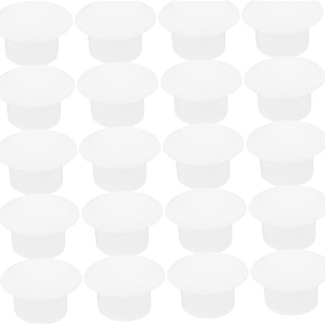 FRCOLOR Lot de 100 cache-trous en plastique meubles compatibles (1/5)