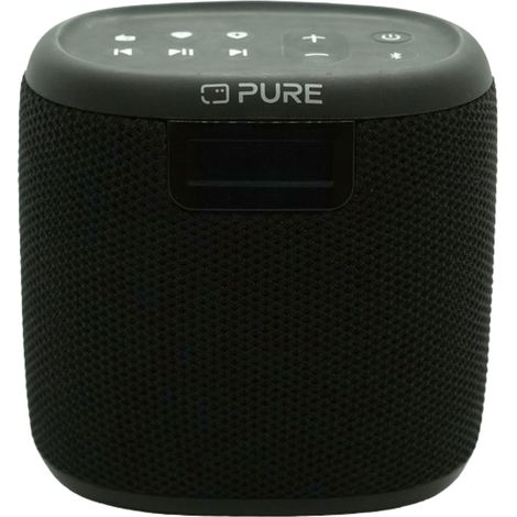 Pure Woodland Mini Black mit Bluetooth und FM/DAB+ Radio