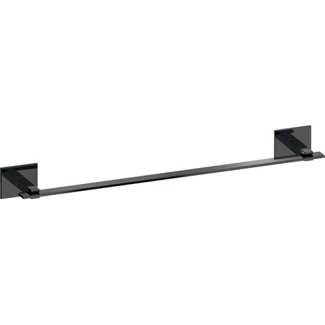 BELTRAN 10770 MONACO Barra Toallero Cromo Negro 51cm Adhedivo - ref: 064-10770