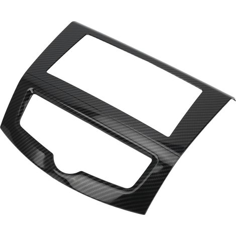 Abdeckung für das Armaturenbrett mit GPS-Navigationssystem aus Kohlefaser, kompatibel mit Nissan Navara NP300 Frontier 2015-2019 (1/5)