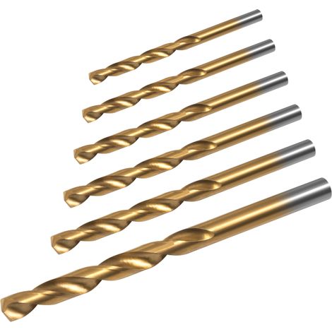 Coffret de 6 forets HSS Rebel pour métaux, acier et plastiques, de 2 à 8 mm (1/3)