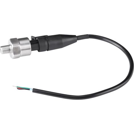 Capteur de Pression Transducteur Acier Inox pour Huile Air Eau Carburant (30PSI) (1/5)