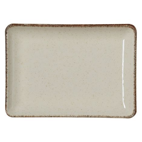 Plat rectangulaire 18 x 13 cm SMILLA SAND - Was Germany