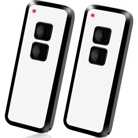 2 telecomandi per porta da garage per Novoferm Novotron 522, 524, 502 MAX43-2, 512 Mix43-2, compatibili con il telecomando per cancello Novoferm Novotron 433,92 MHz (1/4)