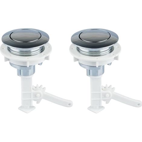 Bouton de chasse d'eau, toilette, lot 2 boutons d'eau universels (1/5)