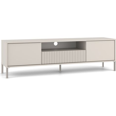Mobile TV 164 cm, 1 cassetto, 2 ante, Cashmere, 164 x 40 x 47 cm (1/5)