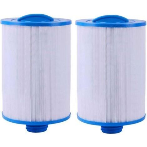 Lot de 2 Cartouche pour Filtre Jacuzzi, pour Spa, Unicel 6CH-940, Pleatco PWW50P3, Waterway Front Access Skimmer et Filbur FC-0359