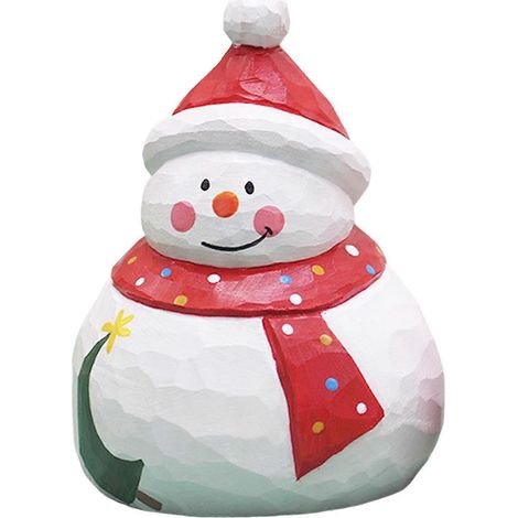 Décorations de Noël, ornements de Noël, décorations de Noël pour centre de table-Snowman (1/5)
