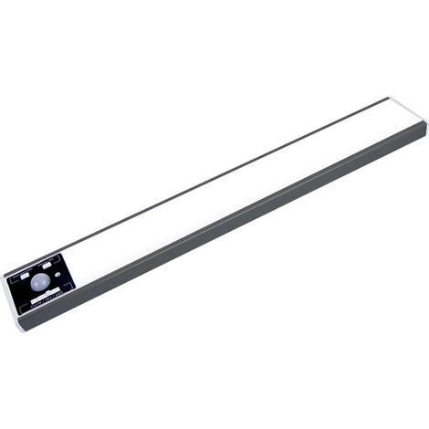 Veilleuse ultra-mince à détecteur de mouvement, rechargeable, pour armoire, cave à vin ou placard, bande lumineuse auto-adhésive, installation magnétique, luminosité réglable. (1/5)