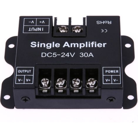 30A LED controller, monochrome signal amplifier, LED amplifier, signal amplifier, repeater.