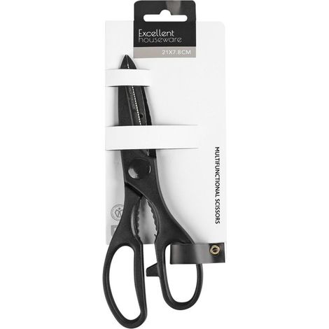 Tijeras universales de acero 2 en 1 de 21 cm (1/2)