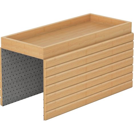 Sofa-Armlehnenablage aus natürlichem Bambus (1/4)