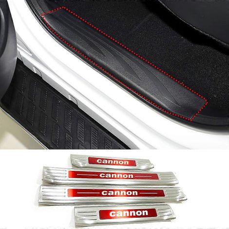 Accessoires auto Great Wall Cannon 2019-2024 : protection intérieure de seuil de porte et de pédale ( ) (1/5)