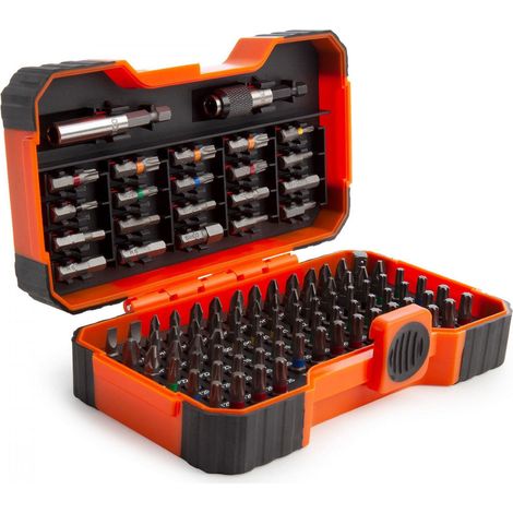 Bahco 59/S100BC Colour Coded Bit Set, 100 Piece BAH59S100BC (1/5)