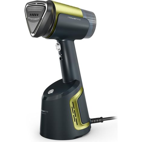 Rowenta AeroSteam, Ferro da Stiro Verticale combina Vapore e Aspirazione, Stiratura Rapida, Efficace e Senza Fatica con Tecnologia OptiFlow ad Elevata Efficienza Energetica, DR9810