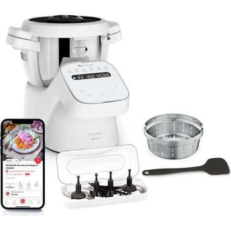 Moulinex Kochroboter, 12 automatische Programme, Companion, HF840110 (1/4)