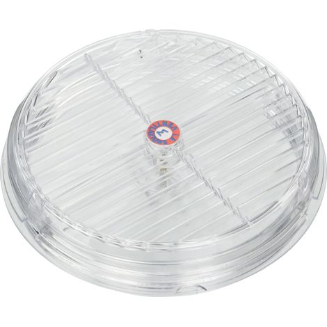 La Ventilazione AET20 Aeratore Termico per Finestre in Similvetro con Griglia Fissa, Diametro 210 mm, Trasparente (1/5)